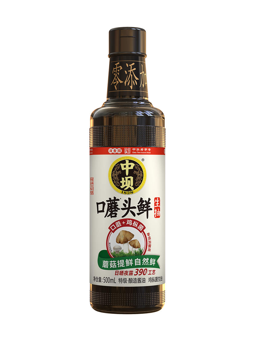 口蘑頭鮮經典生抽500ml